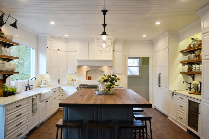 african mahogany butcher block countertop by armani fine woodworking