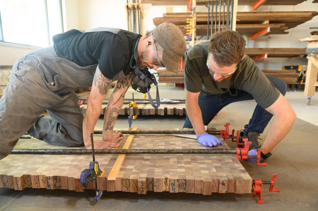 Extra-Wide Glue Up